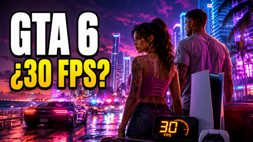GTA 6 a 30 FPS en consolas PlayStation 5 y Xbox Series X